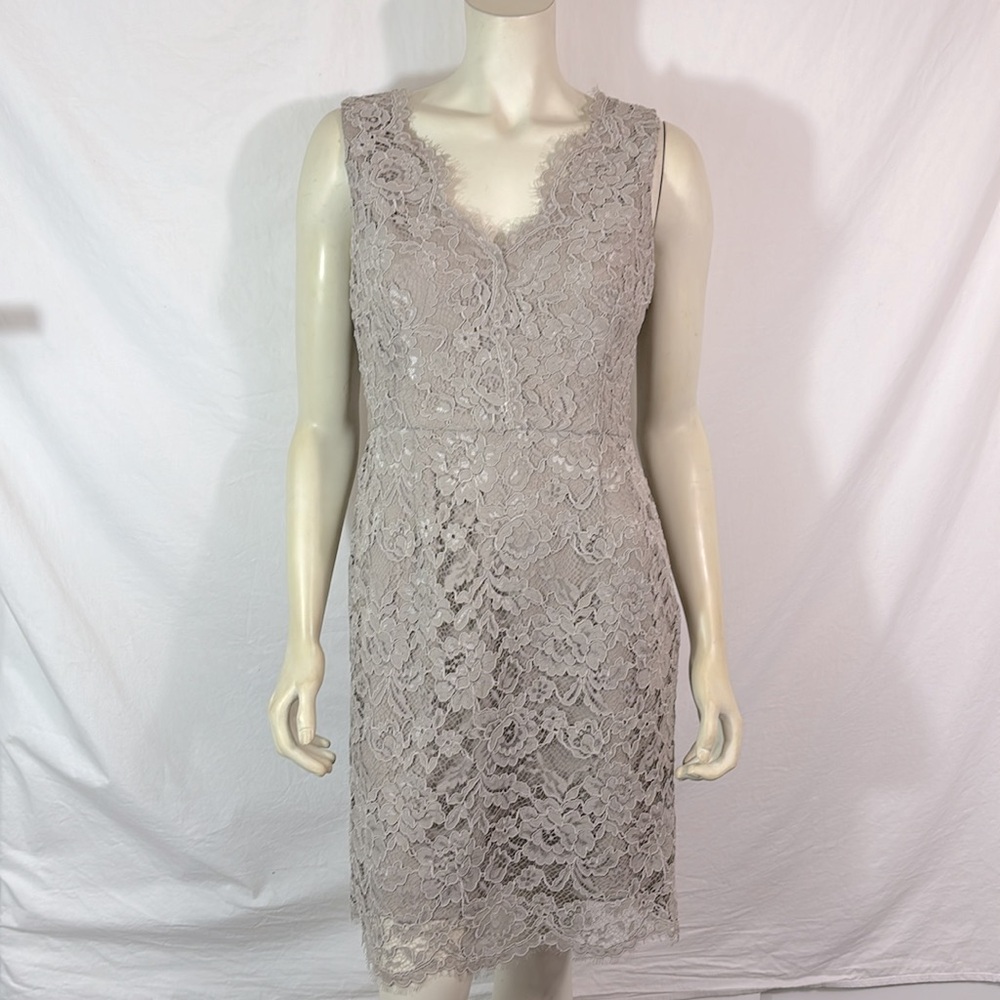 Adrianna Papell lace dress, size 10, EUC